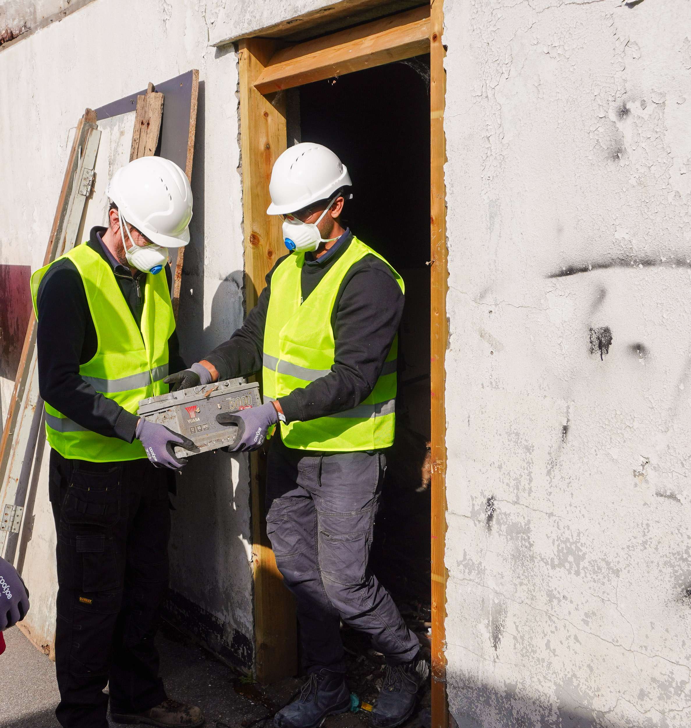 Bristol House Clearances team at work clearing a property