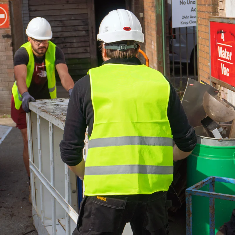 Bristol House Clearances team removing old furniture